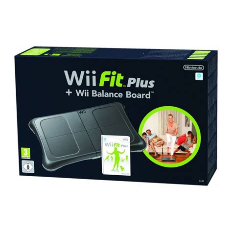 Wii Fit Plus and Balance Board Bundle - Black (Wii)