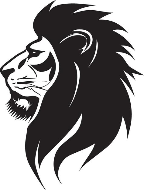 lion face tattoo illustration 2 26518086 Vector Art at Vecteezy