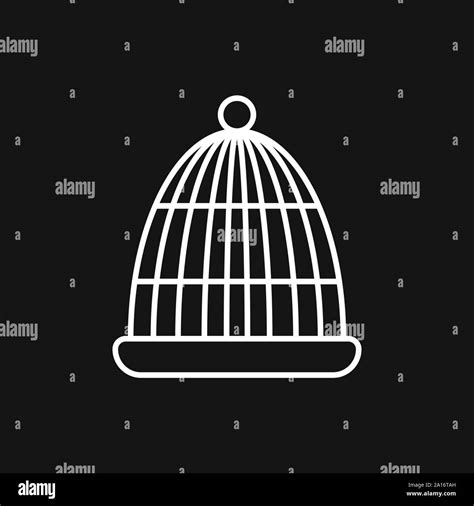 Bird Cage Icon For Your Design Logo Vector Illustration Stock Vector