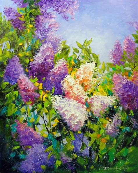 Fragrance Of Lilac Painting by Olga Darchuk on Gallery Today