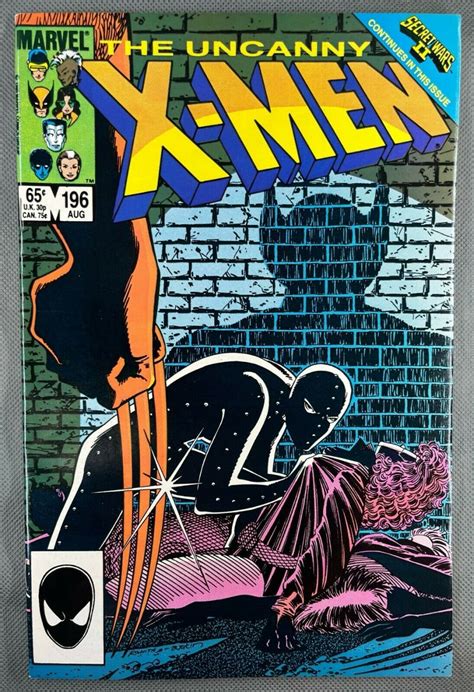 The Uncanny X Men 1981 196 Vf Nm John Romita Jr Wolverine Rachel Grey