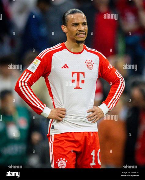 Munic Germany 20th Mai 2023 Leroy Sane Muenchen FC Bayern München