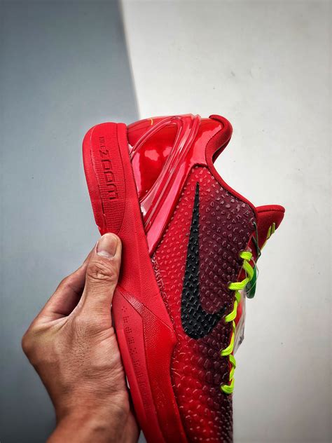 S2纯原 Nike Kobe 6 Protro Reverse Grinch 科比六代 红黑反转青蜂侠 Gdf档口 潮流干货