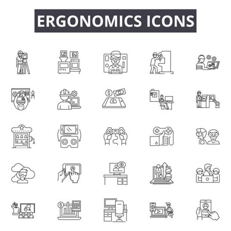 Ergonomics Icon Illustrations, Royalty-Free Vector Graphics & Clip Art - iStock