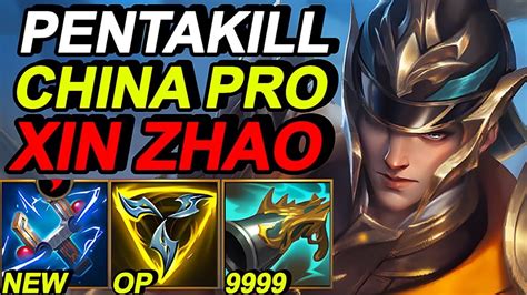 Wild Rift China Xinzhao Jungle New Carry Op Build Runes Sovereign