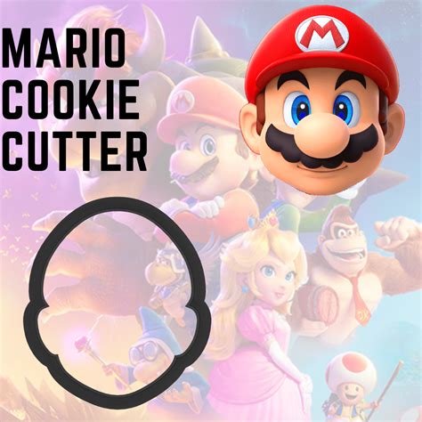 Free Stl File Cortador De Galletas Mario Bros・3d Printable Model To Download・cults