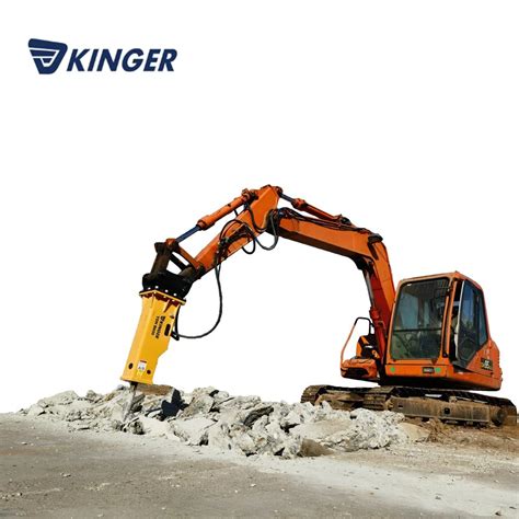 Kinger Excavator Concrete Demolition Breaker Hydraulic Jack Hammer With