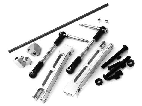 Integy Aluminum Rear Sway Bar Anti Roll Stabilizer Set For Traxxas X