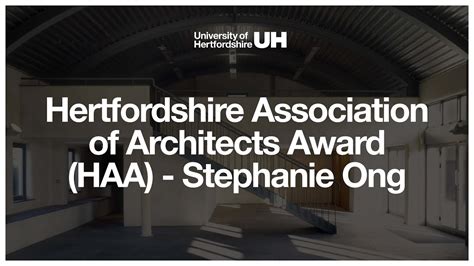 Hertfordshire Association Of Architects Award HAA Stephanie Ong