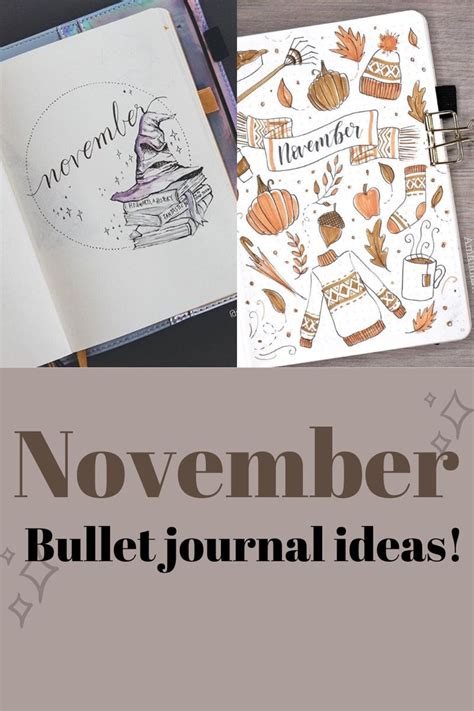 November Bullet Journal Ideas Bullet Journal Themes Bullet Journal