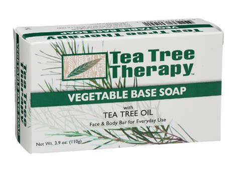 Tea Tree Therapy Vegetable Base Soap Bar With Tea Tree Oil Oz