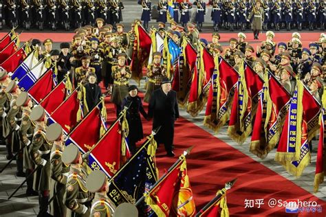 【信息】朝鲜人民军成立75周年阅兵部队全流程 知乎