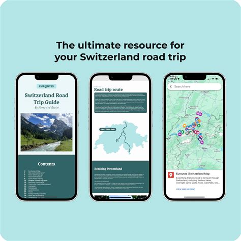 Switzerland Road Trip Guide and Map – Euroutes