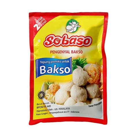 Tepung Premiks Pengenyal Bakso Pengenyal Baso Sobaso Gr