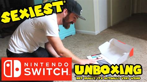 Sexy Nintendo Switch Unboxing Feat Officialmochocolate Youtube