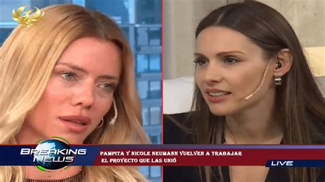 Pampita y Nicole Neumann vuelven a trabajar el proyecto que las unió