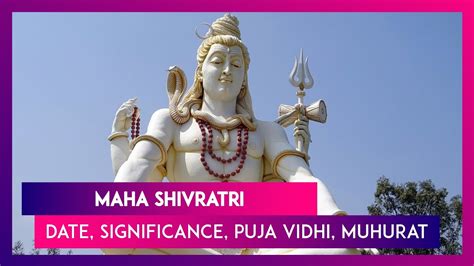 Maha Shivratri 2020 Date Significance Puja Vidhi Muhurat Of The Festival Devoted To Lord