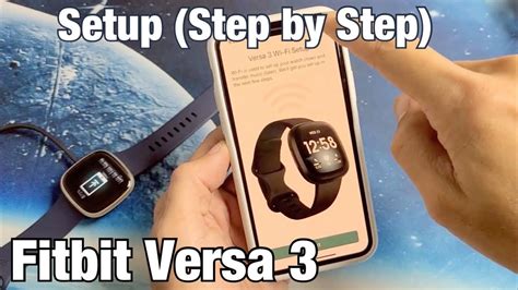 Fitbit Versa How To Setup Pair Sync Connect To Phone Youtube