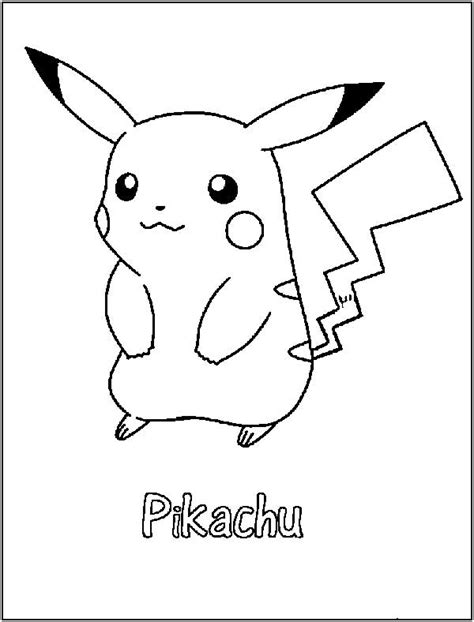 67 Desenhos Do Pikachu Para Imprimir E Colorir Pintar