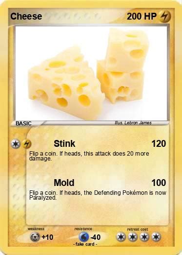 Pokémon Cheese 808 808 Stink My Pokemon Card