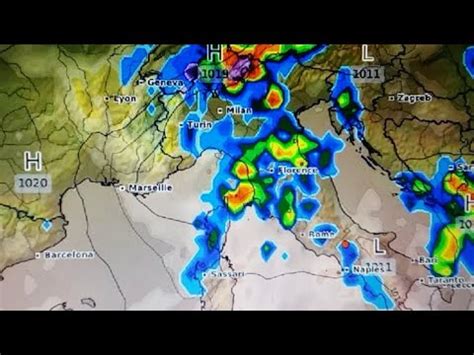 Meteo Tra Pochi Minuti Fortissimi Temporali Ecco Dove Youtube