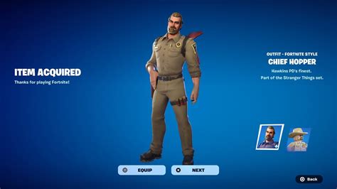 How To Get Chief Hopper Skin Now Free In Fortnite Stranger Things