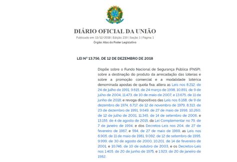 Regulamenta O Das Apostas Esportivas No Brasil