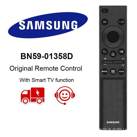 Genuine Samsung BN59-01358D Smart TV Remote Control Prime Video ...