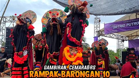 RAMPOKAN 10 SINGO BARONG JARANAN NEW SATRIO PUTRO MANGGOLO Live Ngantru