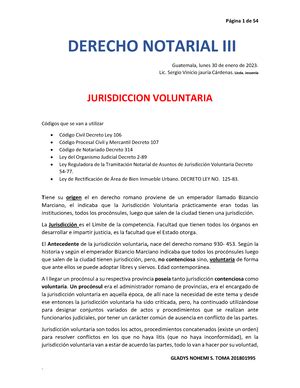 Derecho Notarial Segundo Examen Parcial Derecho Notarial Segundo