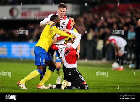 Rotterdam Calvin Mac Intosch Of Sc Cambuur Patrik Walemark Of