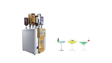 Cocktail Robot Bartender cocktail dispenser Cocktail Machine Automation ...