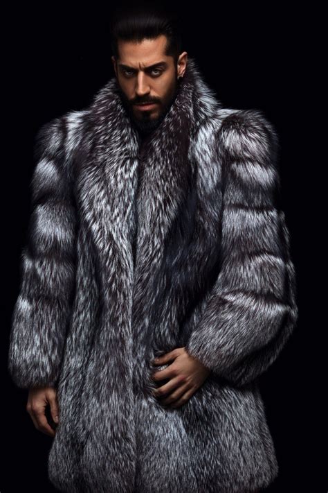 Pin By Zoltan On Men In Fur Mens Fur Coat Men In Fur Fur Fashion