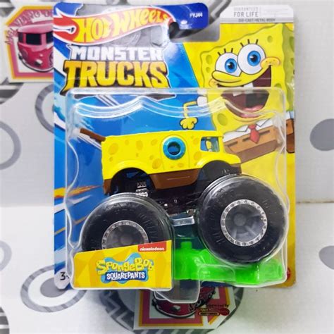 Jual Hot Wheels Monster Trucks Spongebob Squarepants Truck Shopee Indonesia