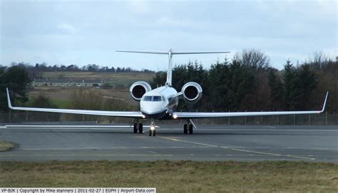 Aircraft Vp Bjk 2008 Gulfstream Aerospace Gv Sp G550 C N 5200 Photo By Mike Stanners Photo