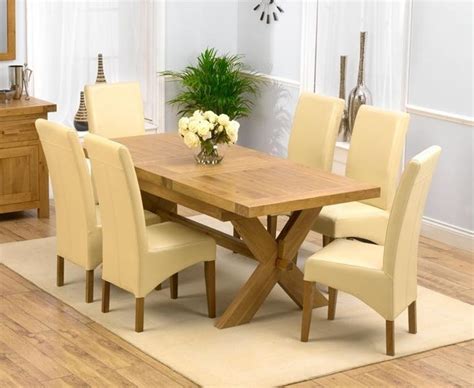 20 Photos Light Oak Dining Tables And 6 Chairs