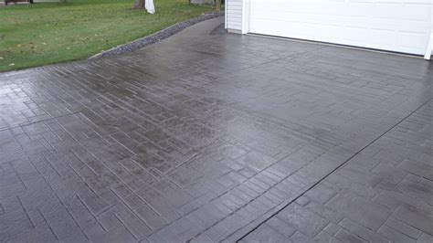 Colored Concrete Driveway - Driveway Repair - Chesapeake, VA