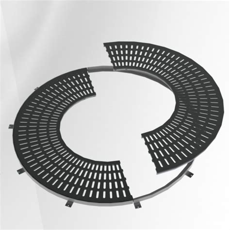 Grille D Arbre En Acier Alesia Ronde Quipement Urbain Orca