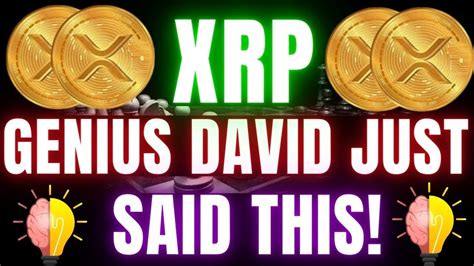 Minutes Ago Ripple Xrp Genius David Scwartz Just Said This Xrp