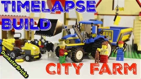 Lego City Farm Timelapse Build Set 7637 From 2009 Youtube