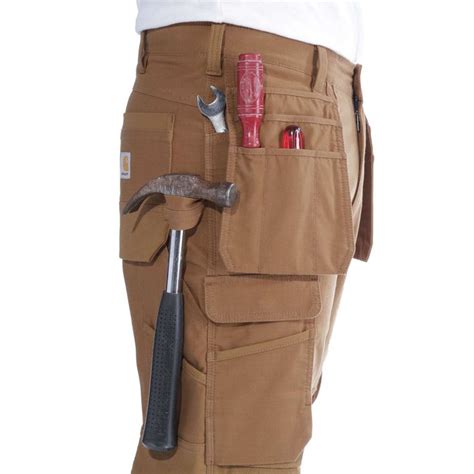 Pantalon de travail résistant multipoches et stretch Carhartt Pro