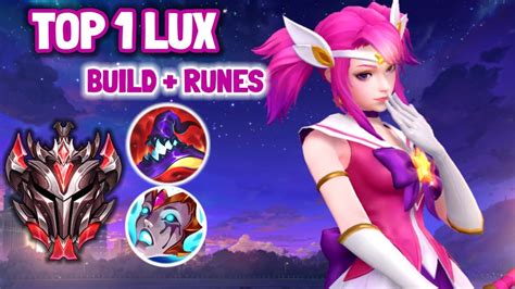 Wild Rift Top 1 Lux Grandmaster Full Ranked Youtube