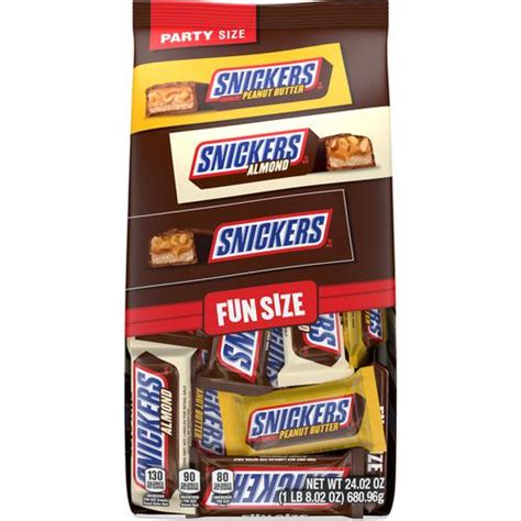 Snickers Paquete Fiesta De De Barras De Chocolate Variadas 680 96 G