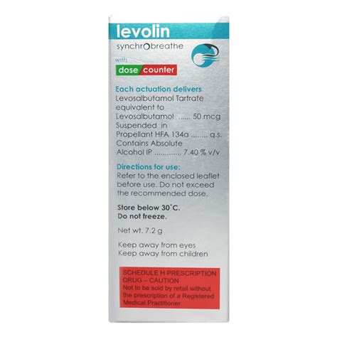 Buy Levolin Synchrobreathe Inhaler 120md Online At Upto 25 Off Netmeds