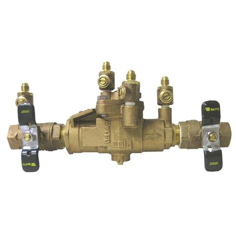 Watts 009 Bronze Fnpt 3 4 In Backflow Preventer At