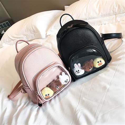 Buy 2017 Kids Kawaii Backpack Pu Leather Cute Backpack