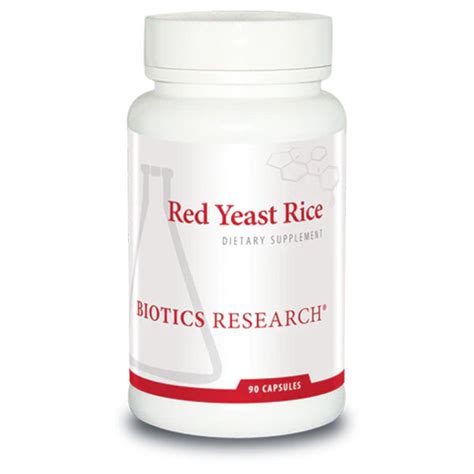 Red Yeast Rice Natural Cholesterol Lowering Supplement Capsules