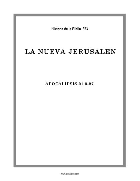 La Nueva Jerusalen