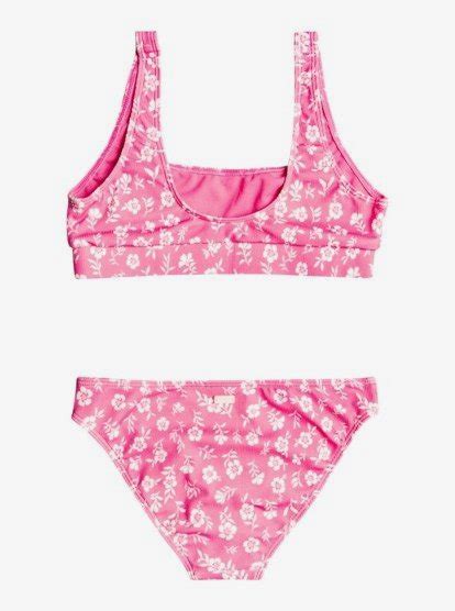 Splendid Dream Bralette Bikini Set For Girls 8 16 Roxy