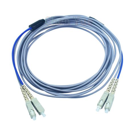 M Armored Cable Fiber Patch Cord Sc To Sc Upc Pigtail Multi Mode